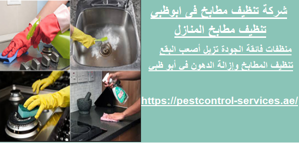 شركة تنظيف مطابخ فى ابوظبي